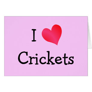 J'adore les crickets