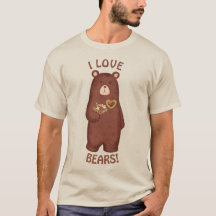 J'ADORE LES OURS ! T-shirts