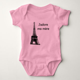 J'adore MA bloßes Baby Strampler