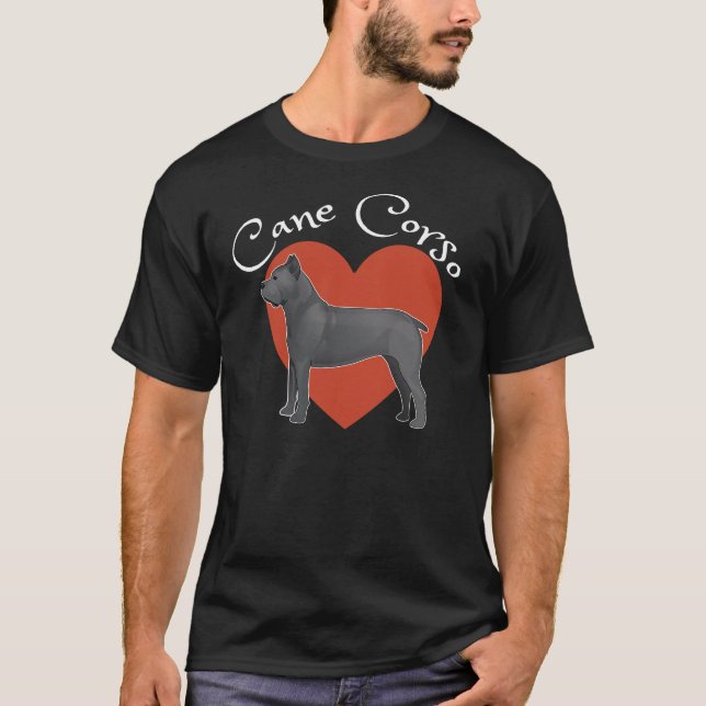 J'adore mon Corso Cane ! T-shirt (Devant)