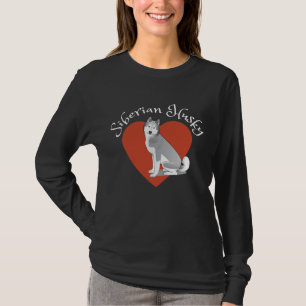 J'adore mon Husky Sibérien ! T-shirt