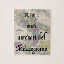 J'adore mon puzzle des ancêtres italiens du Sud