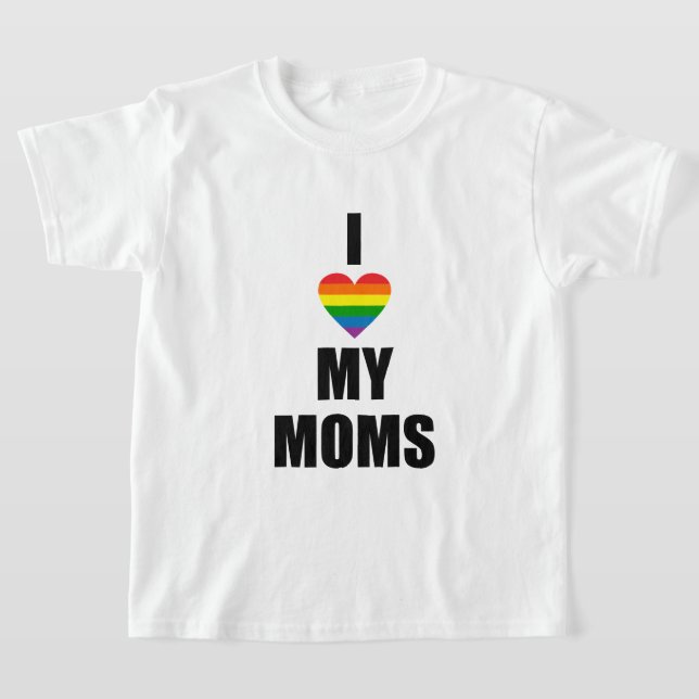 J'ADORE MON T-shirt MOMS (Poser)