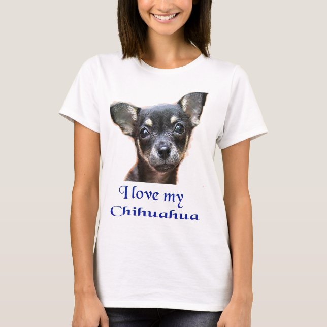 J'adore My Chihuahua T-Shirt (Devant)