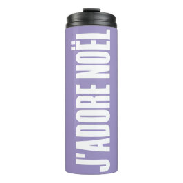 J'adore Noël! Thermosbecher