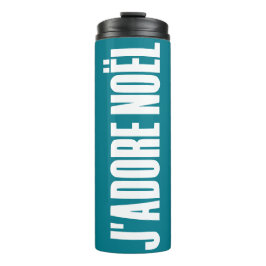 J'adore Noël! Thermosbecher