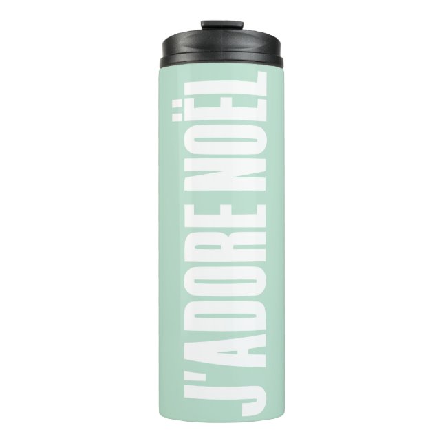 J'adore Noël! Thermosbecher (Vorderseite)