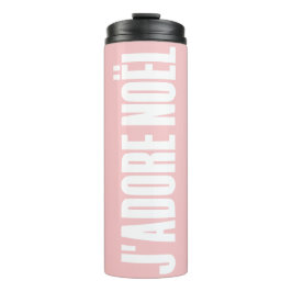 J'adore Noël! Thermosbecher