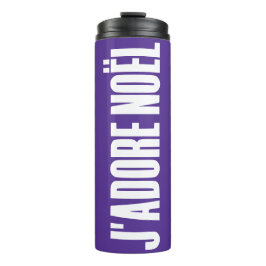 J'adore Noël! Thermosbecher