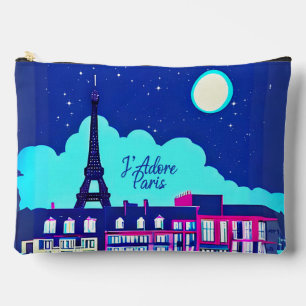 J'adore Paris - Fantasy Paris Unter dem Vollmond Zubehörtasche