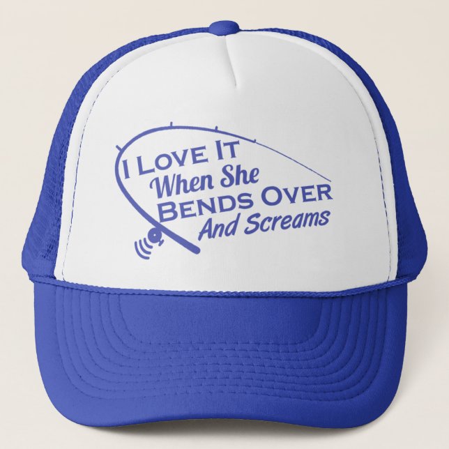 J'adore quand elle se penche et crie Casquette (Devant)