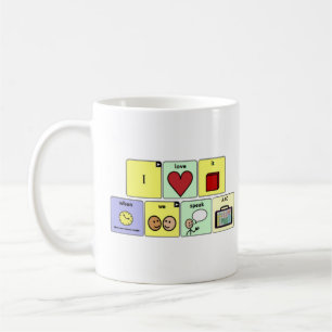 J'adore quand on parle AAC Mug