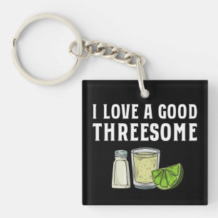J'adore un bon Threesome Tequila Lime Salt Cadeau