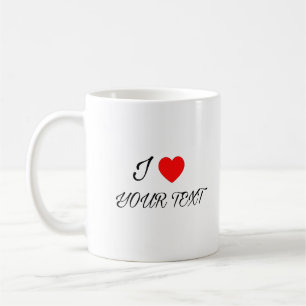 J'adore votre mug texte