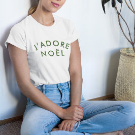 J'adore Weihnachten | Christmas Minimalistisch Gre T-Shirt