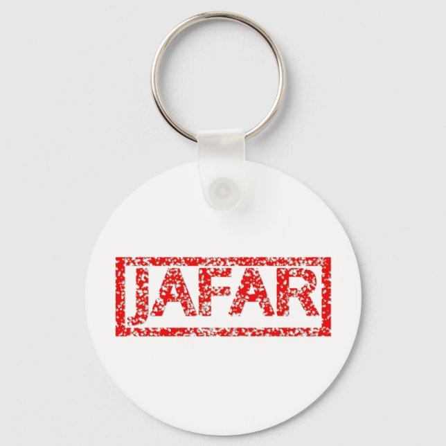 Jafar Briefmarke Schlüsselanhänger (Vorderseite)