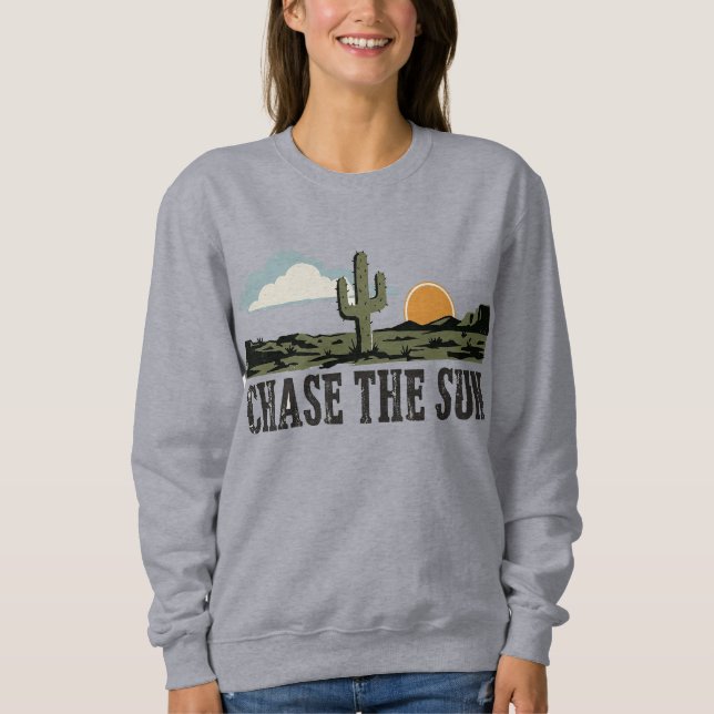 Jag die Sonne Sweatshirt (Vorderseite)