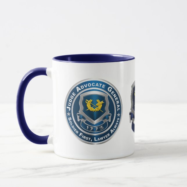 JAG Richter Generalanwalt Corps Tasse (Links)