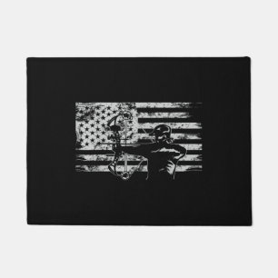 Jagd Archer American Flag Bowhunting Jagen Fußmatte