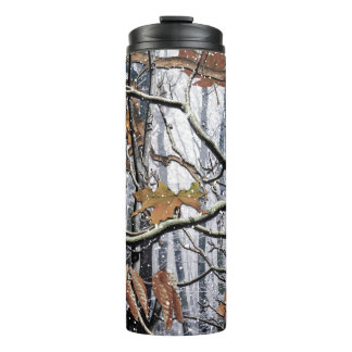 Jagd auf Camouflage-Schneepatel 3 Thermosbecher