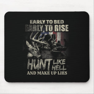 Jagd auf Hirsche und Jagd auf Hirsche Mousepad