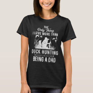Jagd auf Jungtiere mit Vater-Hunde-Geschenk für En T-Shirt
