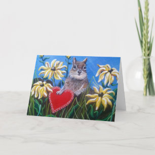 "Jagd auf Valentine" Feiertagskarte