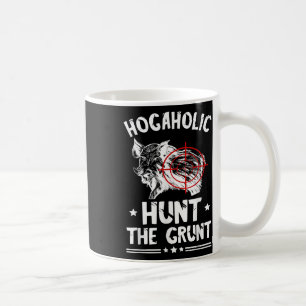 Jagd auf Wildschweine Jagt das Grunzen Wildschwein Kaffeetasse