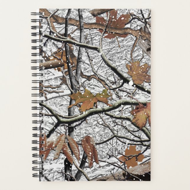 Jagd Camouflage Schneemuster 2 Planer (Vorderseite)