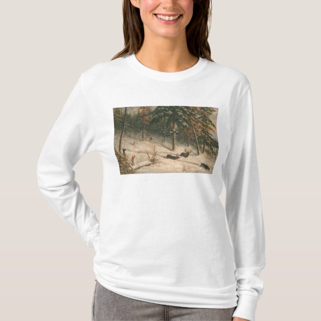 Jagd-Elche T-Shirt (Vorderseite)