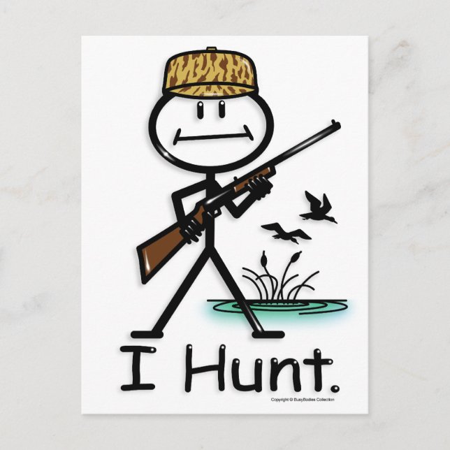 Jagd:Ente Postkarte (Vorderseite)