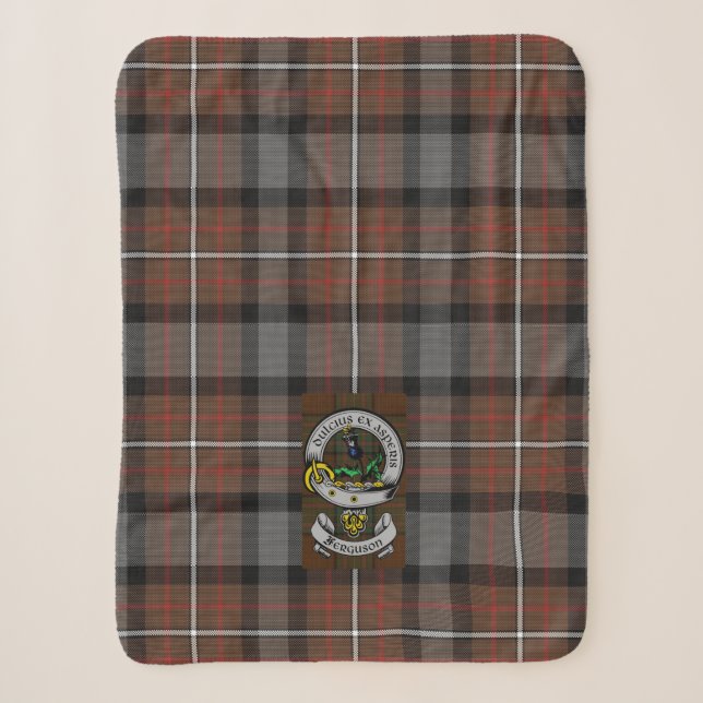 Jagd Ferguson Tartan Sherpa Blanken Thun Sherpadecke (Vorderseite)