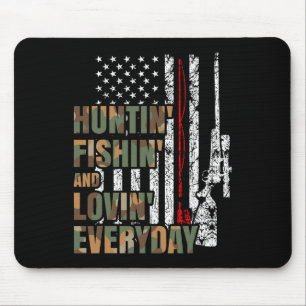 Jagd Fischliebend Täglich Amerikanische Hirschjagd Mousepad