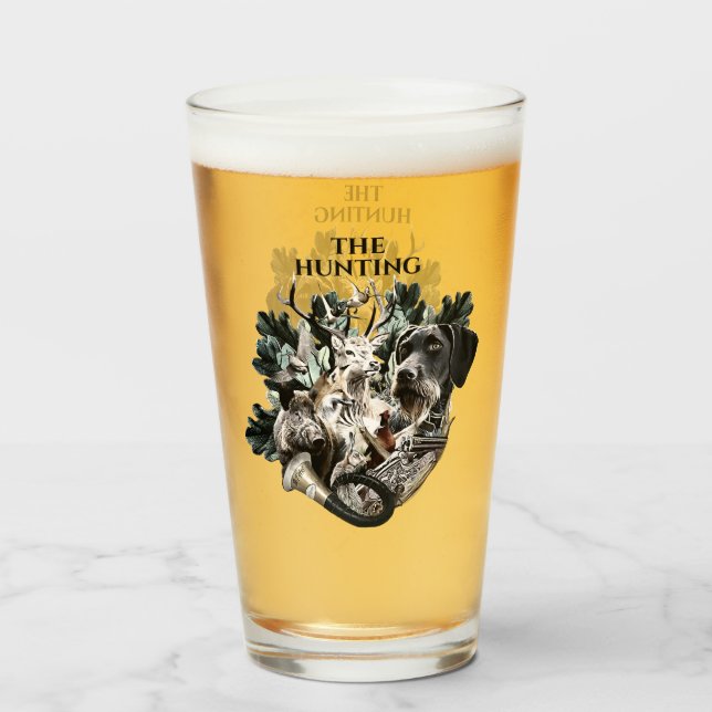 Jagd Glas (Rückseite (gefüllt))