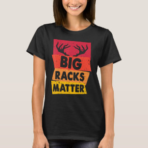 Jagd Hirsche Jahreszeit Shirt Große Racks Materie