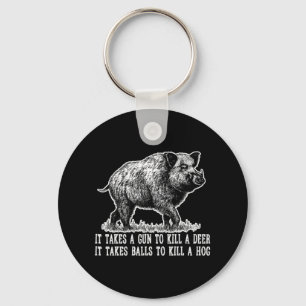 Jagd Hog Pig Sus Hirsch Jagd Bälle Fu Schlüsselanhänger