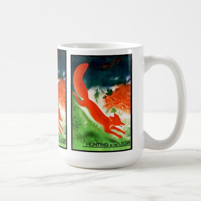 Jagd in der UdSSR Kaffeetasse (Rechts)