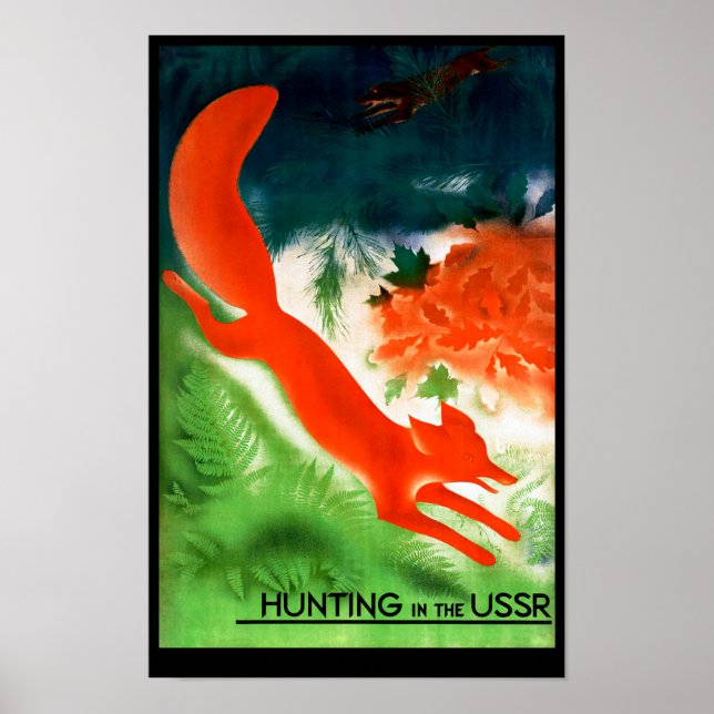 Jagd in der UdSSR Poster (Vorne)