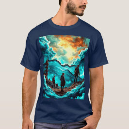 Jagd in einer Abstrakten Welt T-Shirt