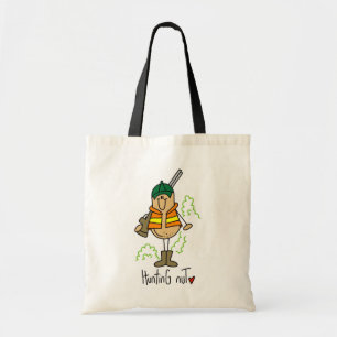 Jagd-Nuss-T-Shirts und Geschenke Tragetasche