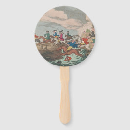 Jagd - Papierlüfter Fächer