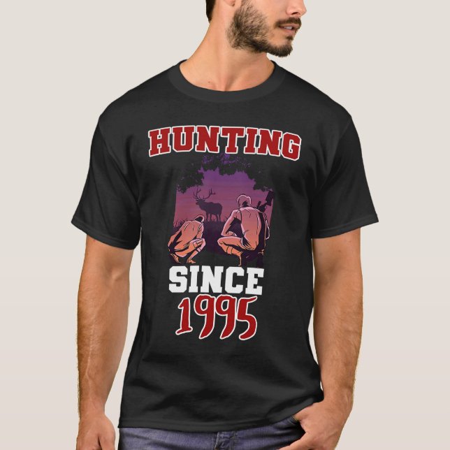 Jagd seit 1995 T-Shirt (Vorderseite)