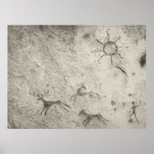 Jagd unter der alten Sonne Poster