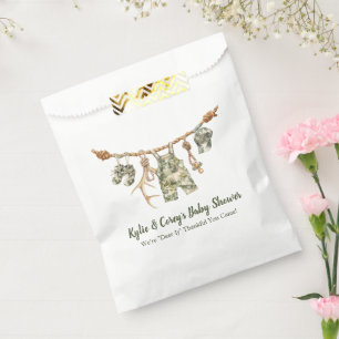 Jagd Wäscheleine Tarndruck Jungen Babyparty Geschenktütchen