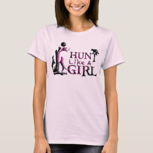 JAGD WIE EINE MÄDCHEN-WASCHBÄR-JAGD T-Shirt