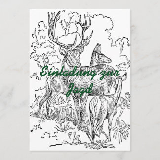 Jagdeinladung 1 einladung