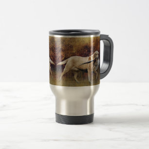 Jagdfasan, Herbst-Tapisserie Metall-Druck-Koff Reisebecher