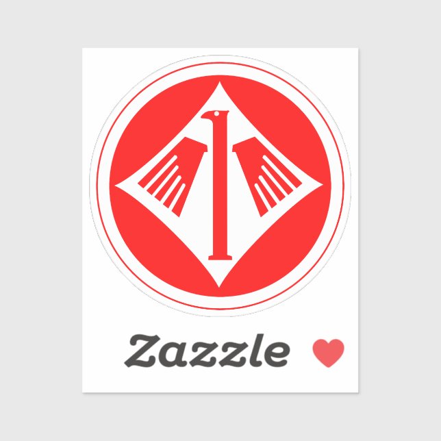 Jagdgeschwader 1 (JG 1) Oesau Insignia Aufkleber (Blatt)