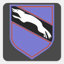 Jagdgeschwader 7 "Nowotny" (JG 7) Emblem Quadratischer Aufkleber