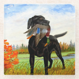Jagdhund Glasuntersetzer